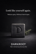 DARKROOT – Men’s Darkening Shampoo Bar